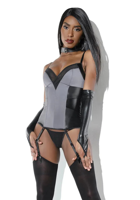D9275 Large Grey Bustier