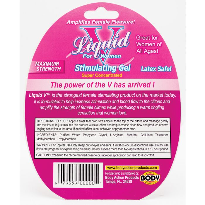 Liquid V Female Stimulant - 10 ml
