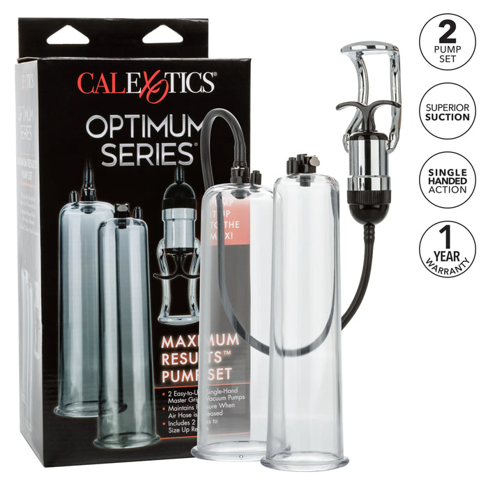 Optimum Series Maximum Results Pump Set - Smoke