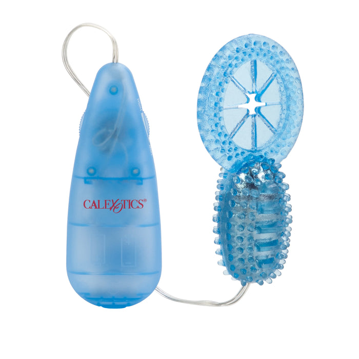 Shane's World His Stimulator Vibrating Cock Ring - Blue