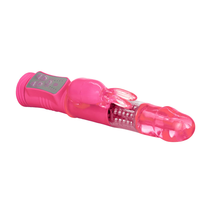 Shanes World Jack Rabbit Beaded Vibrator - Pink