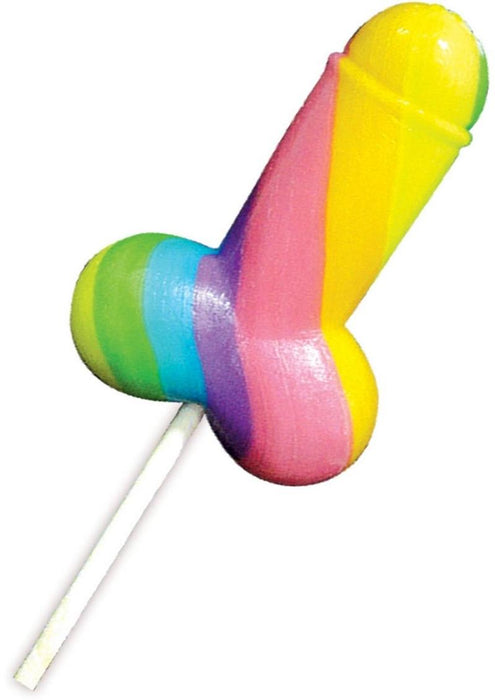 Rainbow Cock Pops Lolliops Single