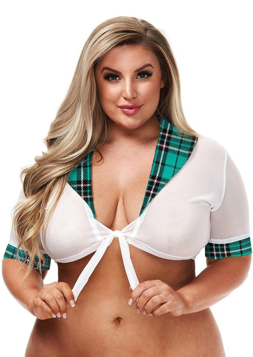 TP-210X Queen Tuqouise School Girl Top