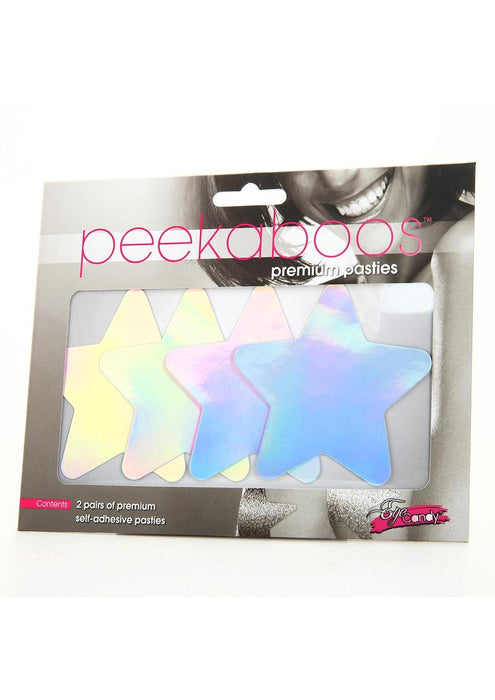 Iridescent Stars Pasties