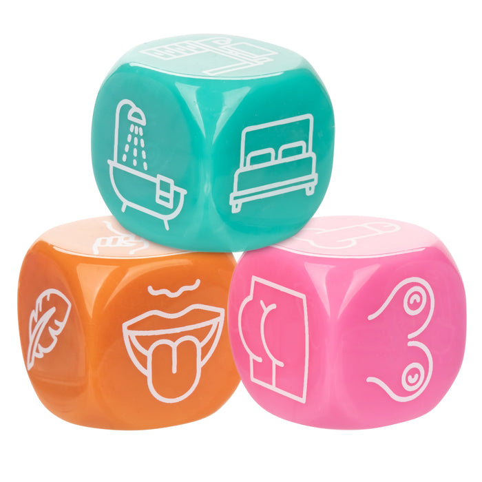 Naughty Bits Roll With It  Icon-Based Sex Dice Game