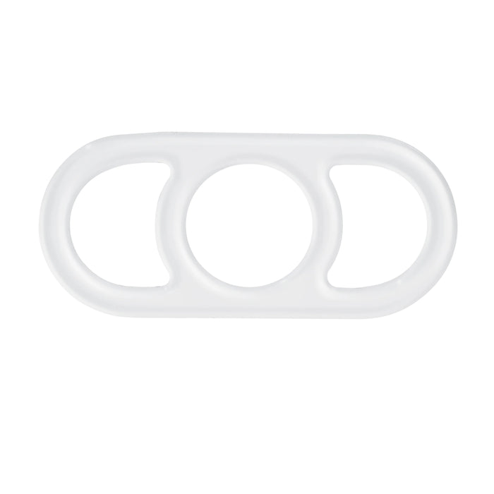 Precision Pump Erection Enhancer Silicone Cock Ring - Clear