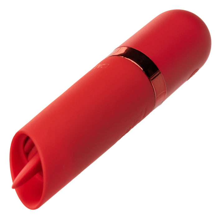 Kyst Rechargeable Silicone Tongue Clitoral Stimulator - Red