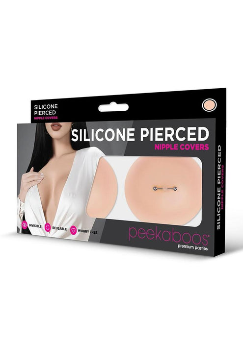 SILICONE PIERCED NIPPLE COVERS