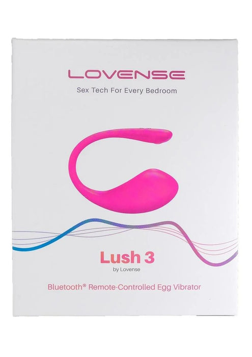 Lovense Lush 3.0 Sound Activated - Pink