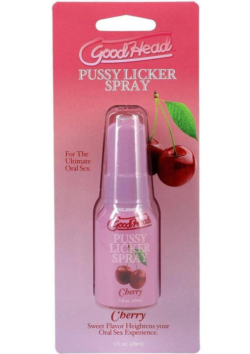 GoodHead Pussy Licker Spray - Cherry 1oz