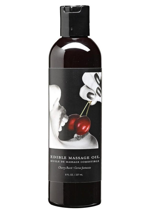Edible Massage Oil Cherry Burst 8 Ounce