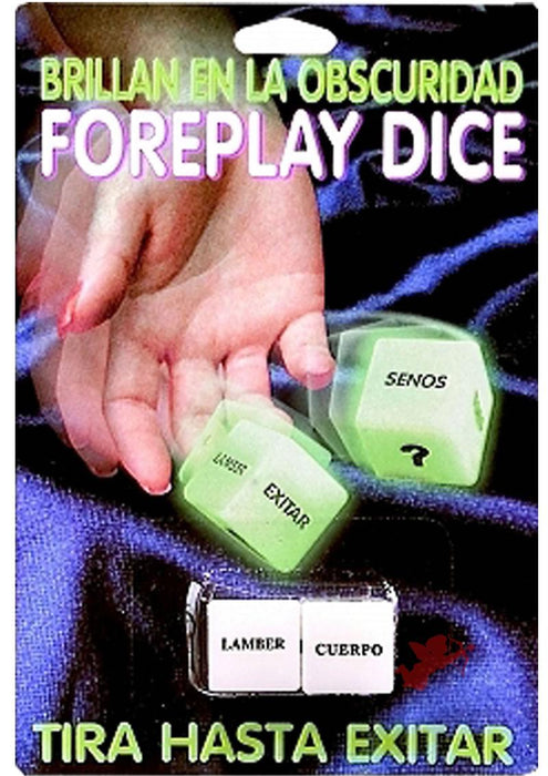 Erotic Dice - Spanish Verion - Glow in the Dark