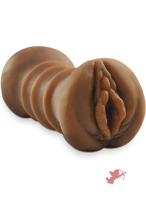 Pipedream Extreme Toyz Flip Her Over Masturbator - Pussy and Butt - Chocolate