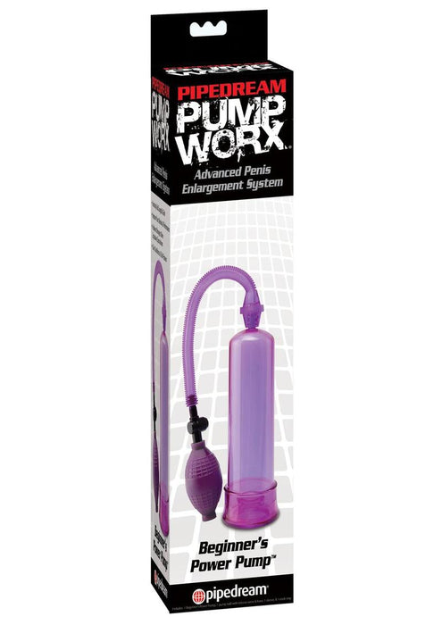 Pump Worx Purple Beginners Power Pump With Cock Ring