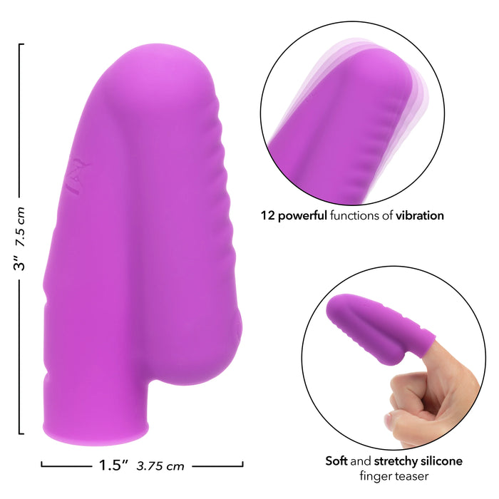 Shane's World Finger Banger Silicone Vibe Waterproof Purple