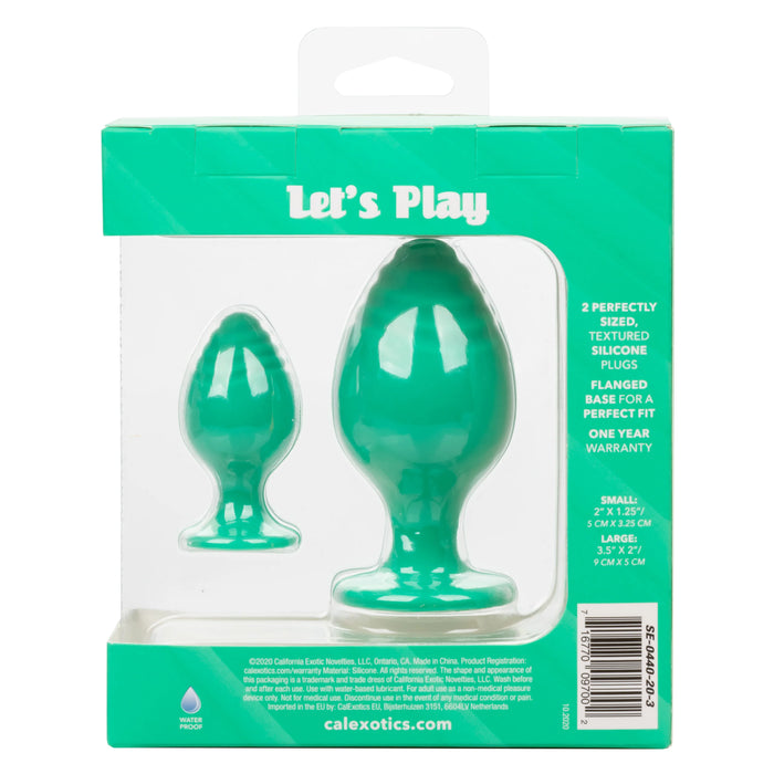 Cheeky - Green Small and Large Plug Kit