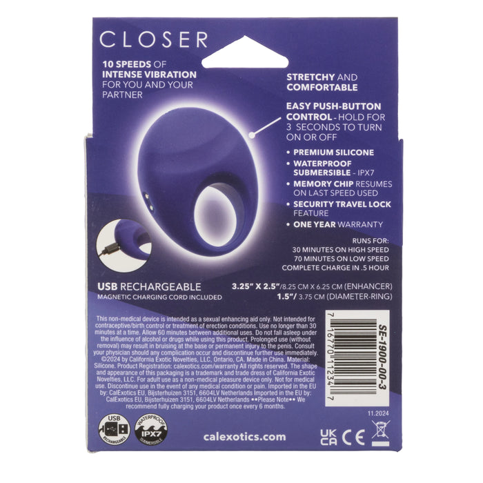 Closer Intimate Rechargeable Ring Embrace