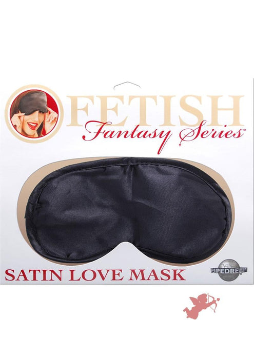 Fetish Fantasy Satin Love Mask Black