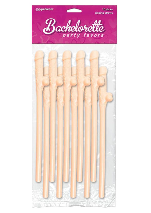 10 Pak Flesh Straws