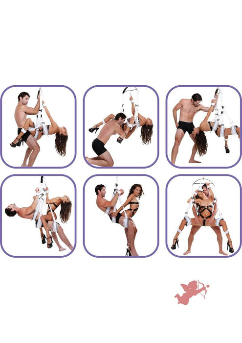 Fetish Fantasy Series Fantasy Bondage Swing - White