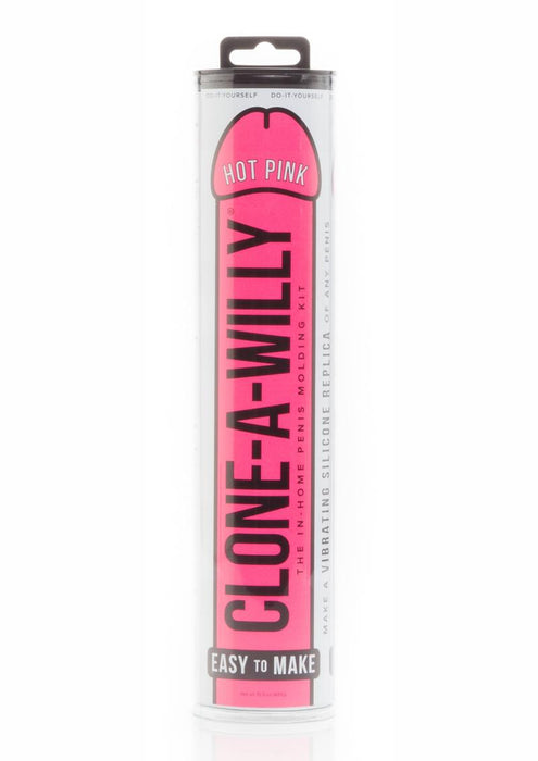 Clone A Willy Kit Hot Pink Vibrator Dildo