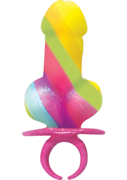Rainbow Cock Ring Pop Single