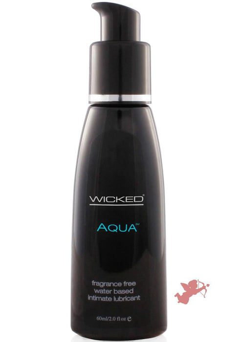 Wicked Aqua Water Based Lubricant Fragrance Free 2oz