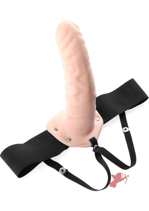 Fetish Fantasy Series 8'' Hollow Strap On - Flesh