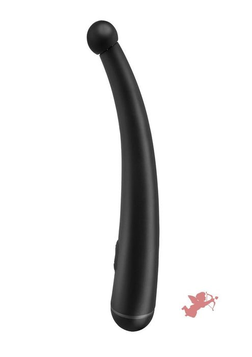 Anal Fantasy Vibrating Curve Probe Waterproof Black 6.75 Inch