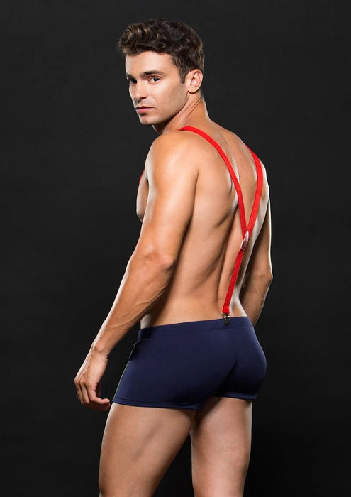 FIREMAN BOTTOM WITH SUSPENDERS 2 PC
