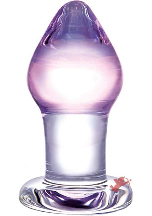 Glas Amethyst Rain Butt Plug
