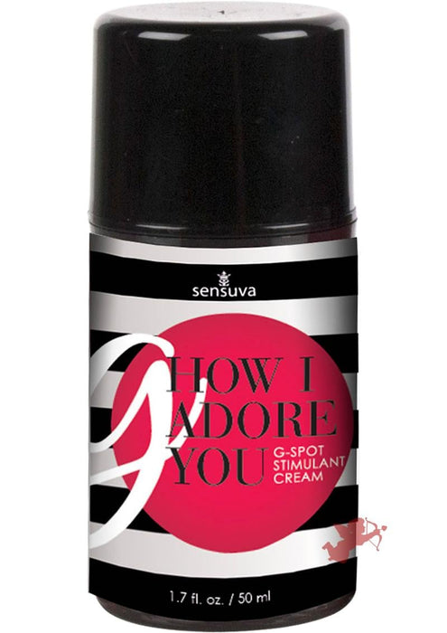 Sensuva G How I Adore You G Spot Stimulant Cream For Her 1.7oz