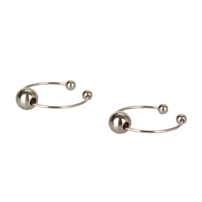 Intimate Play - Nipple and Clitoral Non-Piercing Body Jewelry - Silver