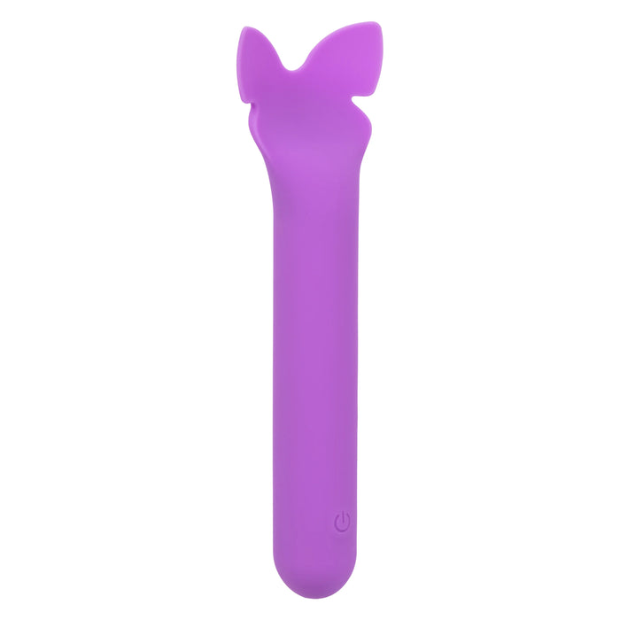 Bliss Liquid Silicone Flutter Rechargeable Clitoral Stimulator - Purple