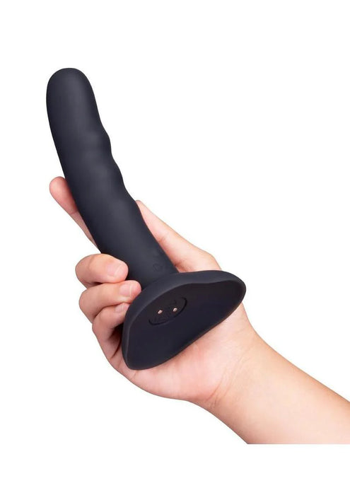 B-Vibe Strap-It-On Anal Silicone Training Kit - Black/Teal