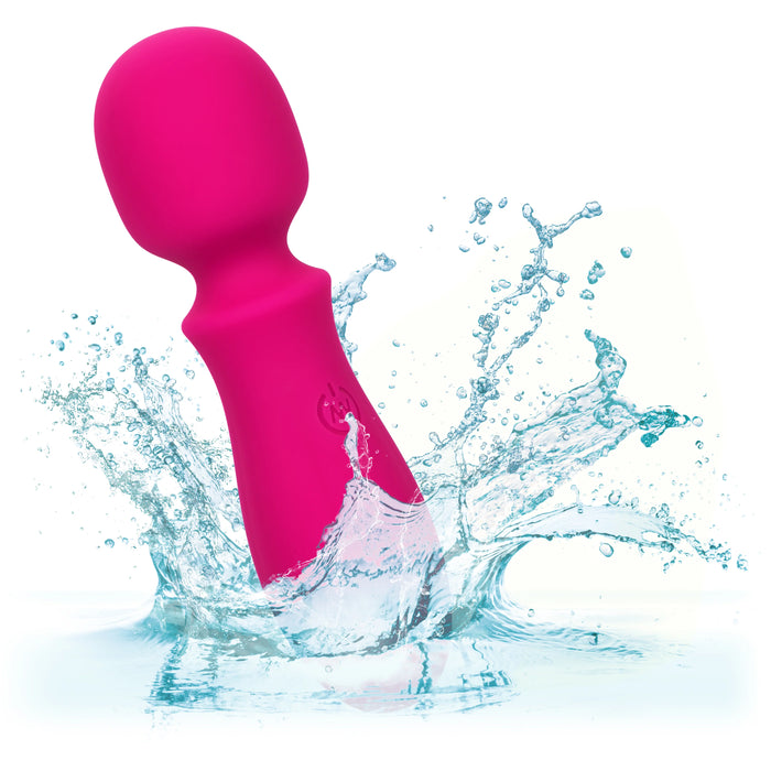 Bliss Liquid Silicone Rechargeable Mini Wand - Pink
