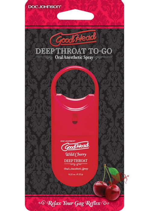 Deep Throat To Go Cherry .33 Ounce