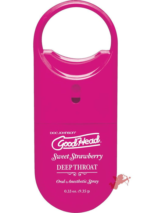 Deep Throat To Go Strawberry .33 Ounce