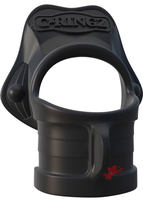 FCR Rock Hard Ring & Ball Stretcher Black