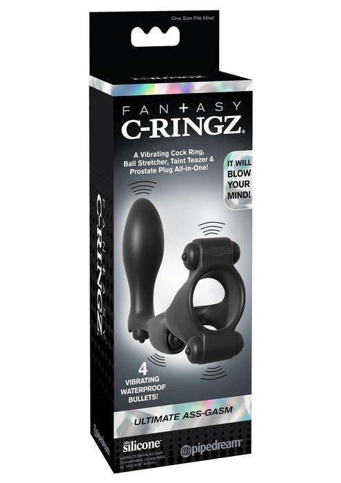 FCR Ultimate Ass Gasm Cockring/Plug