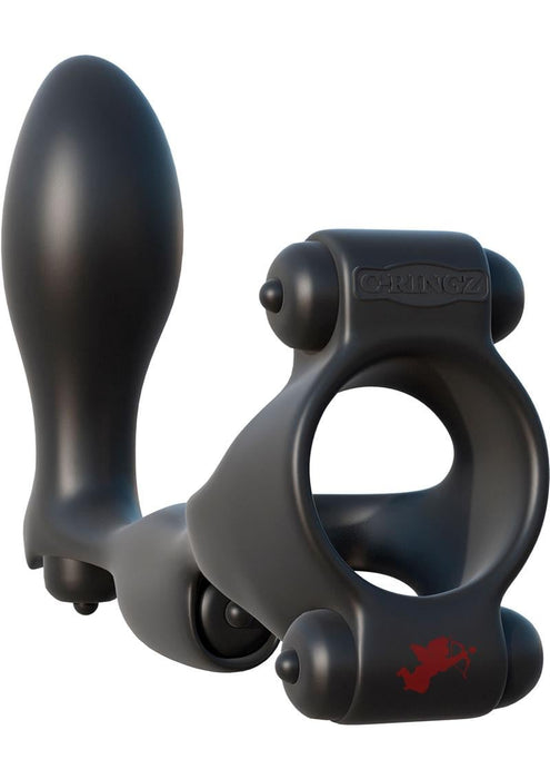 FCR Ultimate Ass Gasm Cockring/Plug