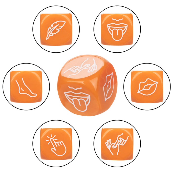 Naughty Bits Roll With It  Icon-Based Sex Dice Game