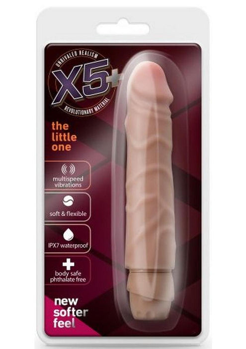 X5 The Little One Realistic Vibrator Beige 6.2 Inch