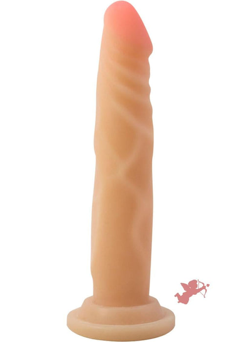 Dr. Skin Realistic Cock Basic 7.5 Dildo 7.5in - Vanilla