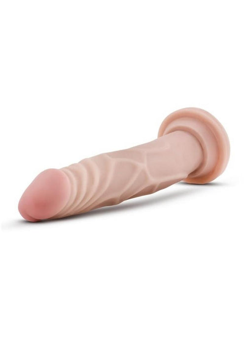 Dr. Skin Realistic Cock Basic 7.5 Dildo 7.5in - Vanilla