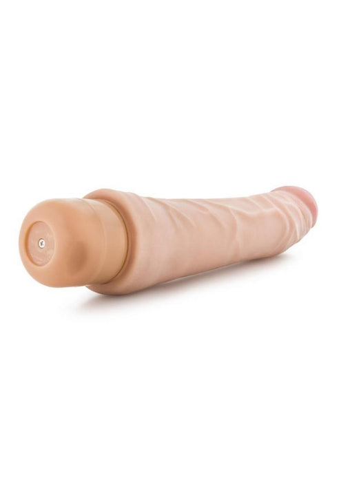 X5 Plus Mambo Vibe Vibrating Dildo 8in - Vanilla