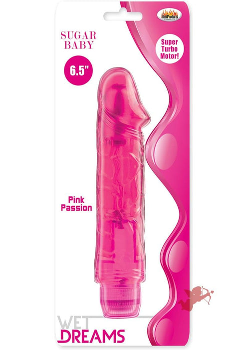Wet Dreams Sugar Baby Vibrator 6.5in - Pink