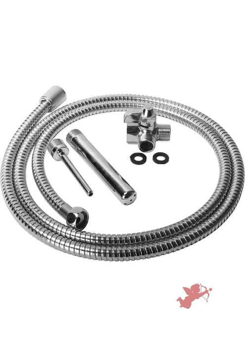 Clean Stream Deluxe Metal Enema Shower Set