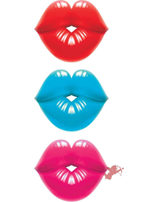 Dick Lips Gummy Cock Rings 3 Pack