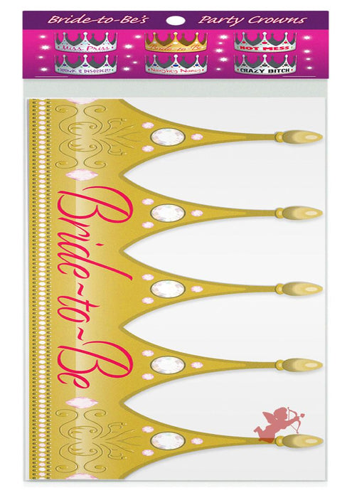 Bride To Be Bachelorette Party Crowns